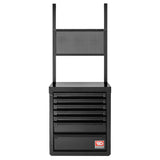 Base Unit, 7 Drawers, Black