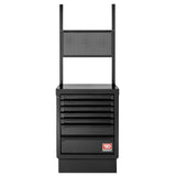 Base Unit, 7 Drawers, Black