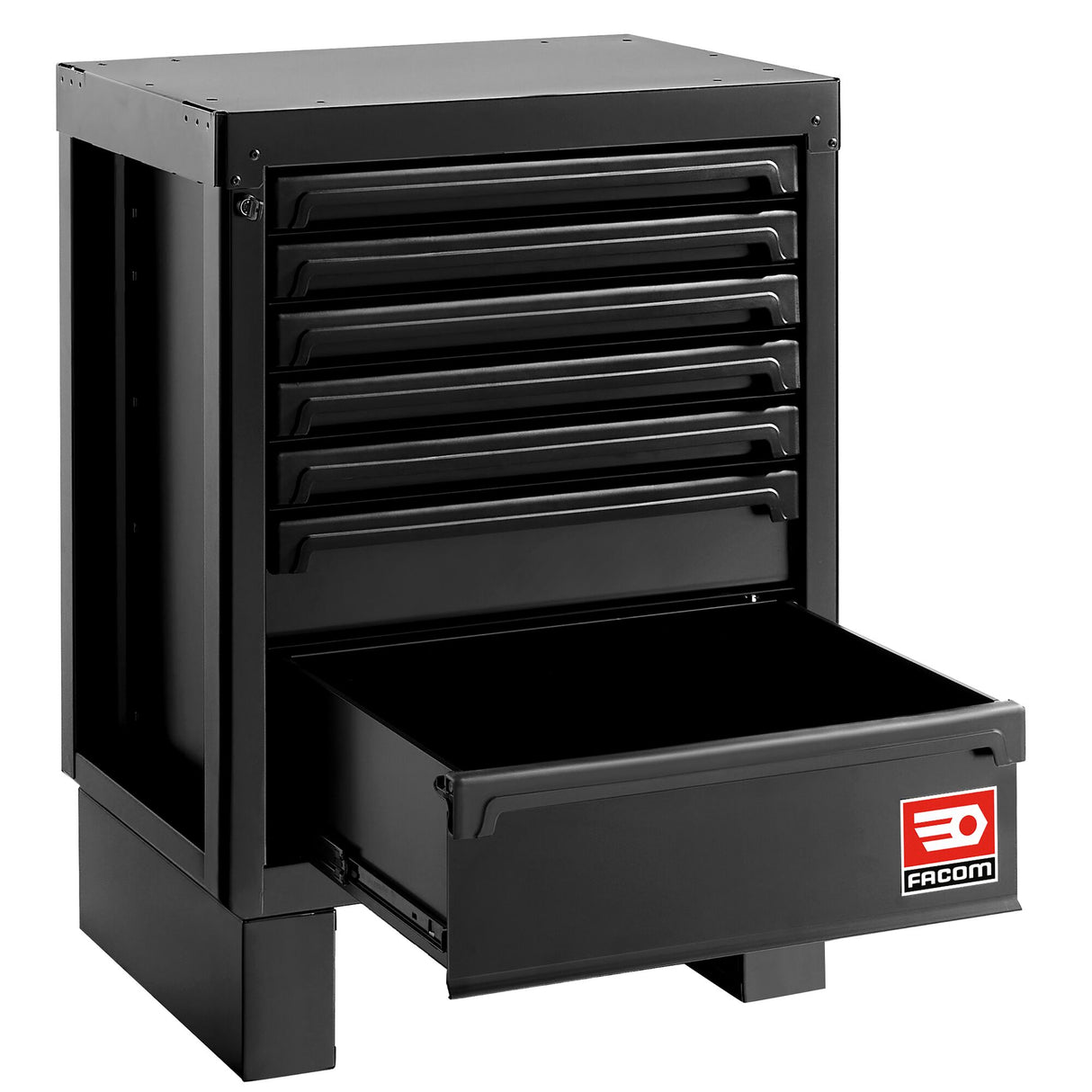Base Unit, 7 Drawers, Black