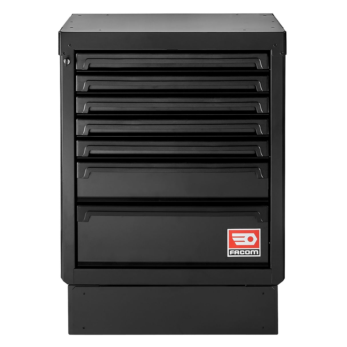 Base Unit, 7 Drawers, Black