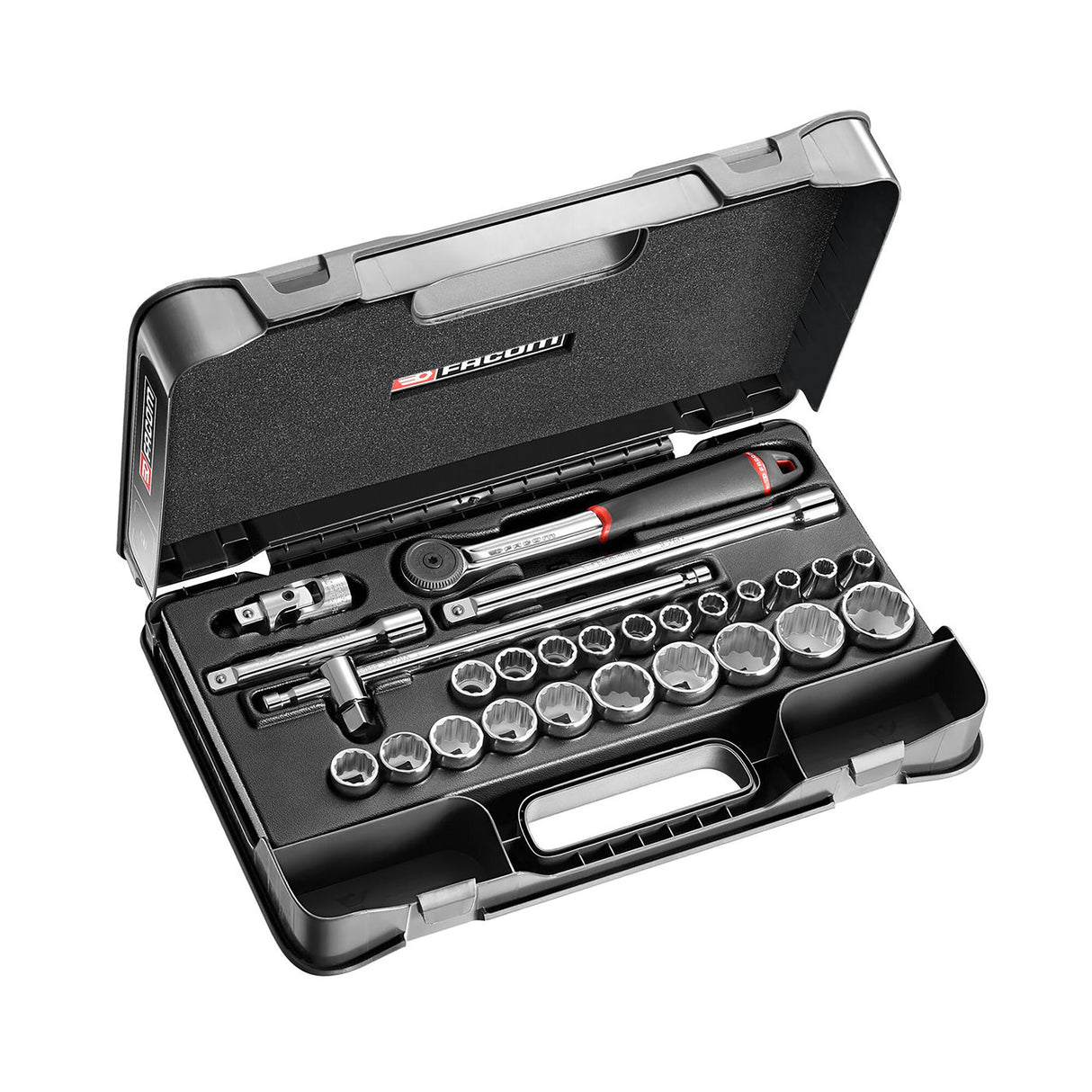 1/2 in. MBOX Performance Round Head Ratchet & Socket Set (26 pc.)