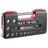 1/2 in. DBOX Twist Handle Ratchet & Socket Set (21 pc.)