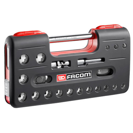 1/2 in. DBOX Twist Handle Ratchet & Socket Set (21 pc.)