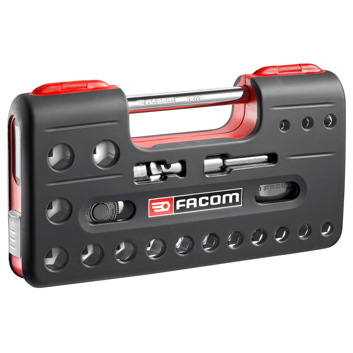 1/2 in.DBOX Twist Handle Ratchet & Socket Set (21 pc.)