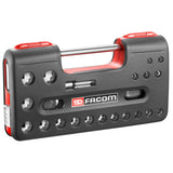 1/2 in. DBOX Twist Handle Ratchet & Socket Set (22 pc.)