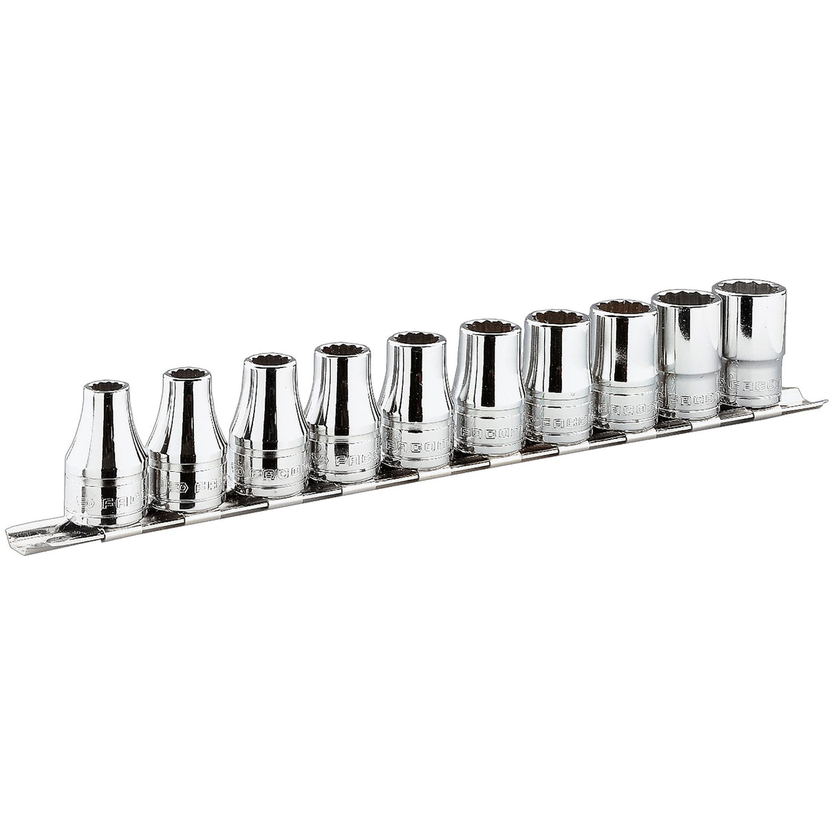 S -  1/2" socket sets, on rack
