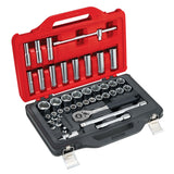 Coffret cliquet-douilles 1/2" Twin Box - 41 pièces