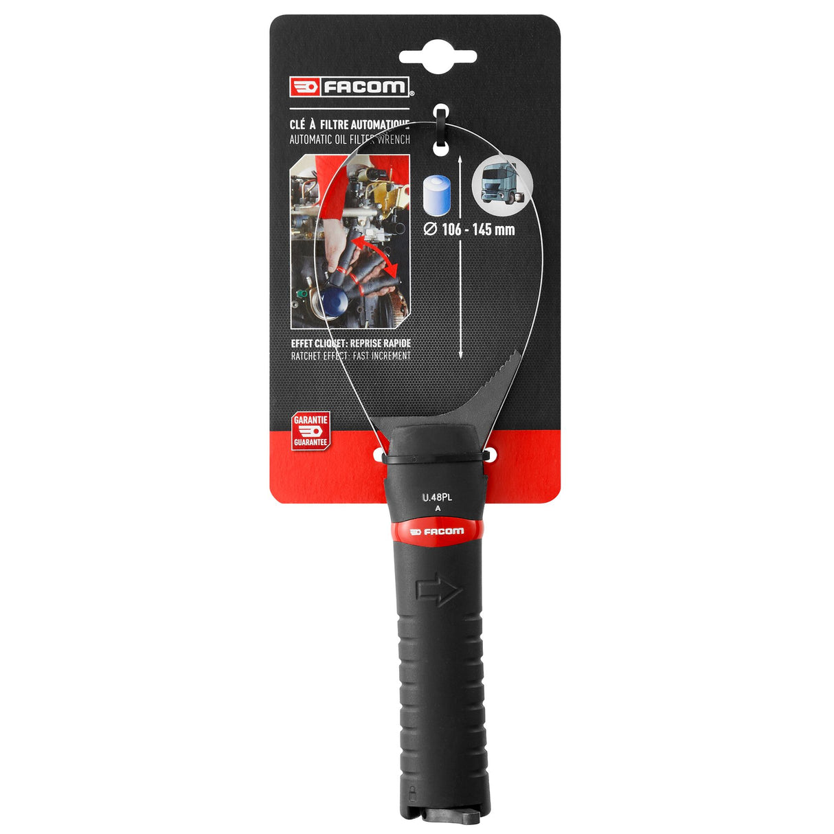 Adjustable Automatic Oil Filter Wrench for HGV