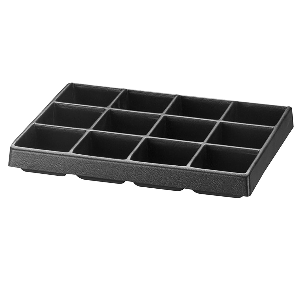12-Compartment Plastic Storage Tray for Small Parts