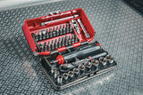 Pack OGV® Grip NANO - un jeu de clés mixtes 441 en étui 8 pièces + un coffret NANO 1/4" 38 pièces