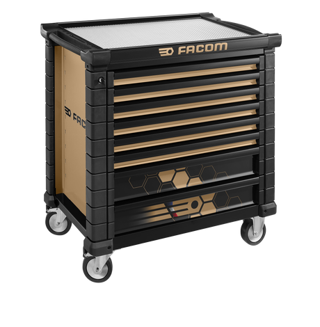 JET M4 8 Drawers Roller Cabinet with Tool Sets, Equip Auto 2025 Numered Limited Edition Black/Bronze
