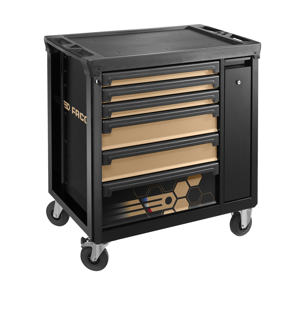 Servante ROLL XL M3 6 tiroirs - Édition Limitée numérotée Noir/Bronze Equip Auto 2025